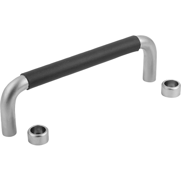 Kipp Pull Handle Round A=235, L=245, H=41, Steel Chromed, D=M05 K0203.23505 - main